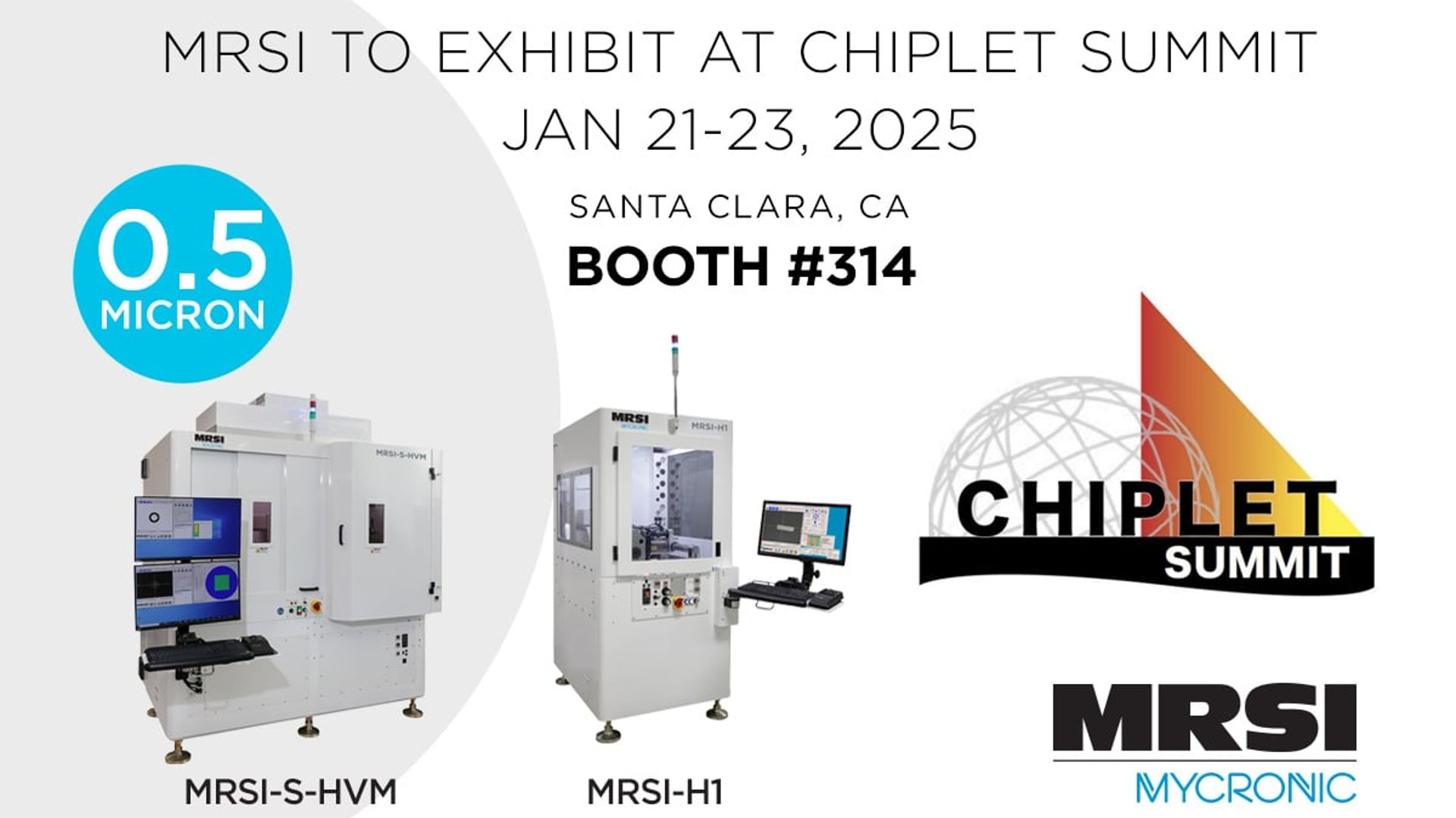 MRSI Mycronic Chiplet Summit 2025