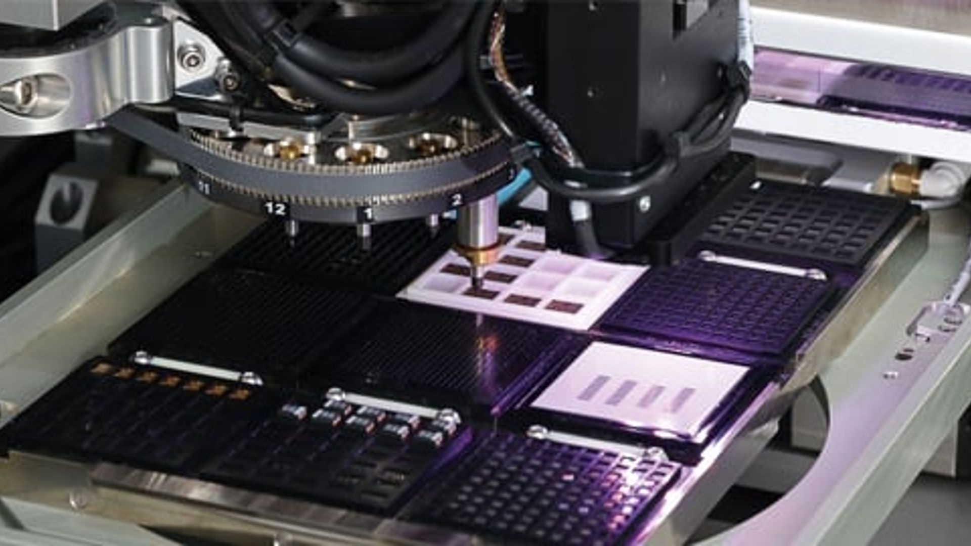 MRSI-S-HVM waffle pack, Gel-Pak® on wafer table adaptor