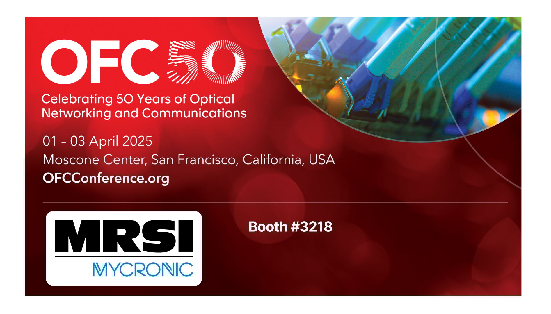 MRSI to exhibit at OFC