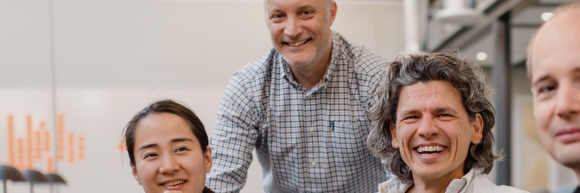 Employees in Täby talking