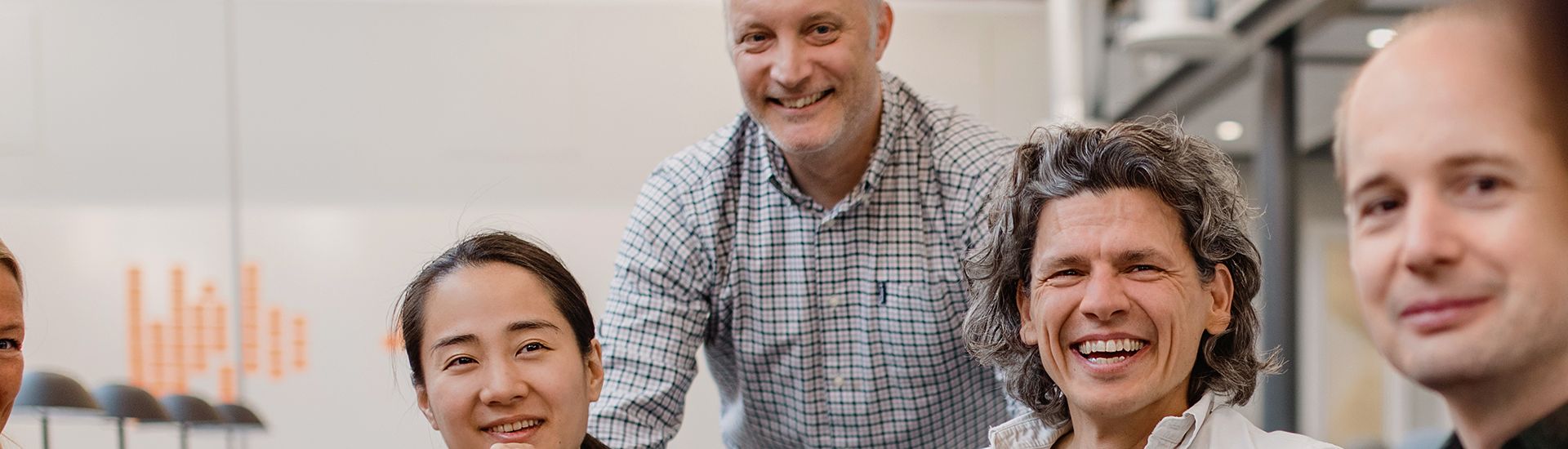 Employees in Täby talking