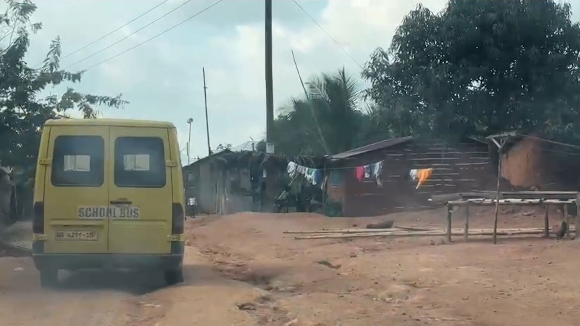 A school bus Together as one's school