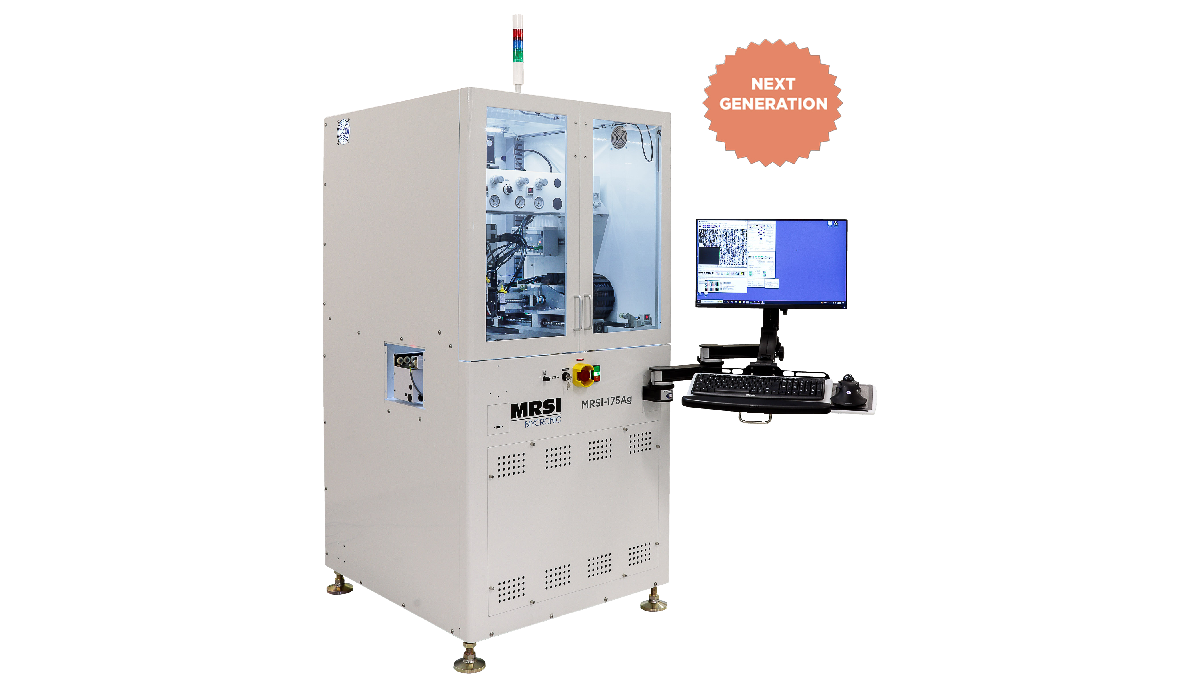 MRSI-175Ag is a servo-controlled X, Y, and Z dispensing platform