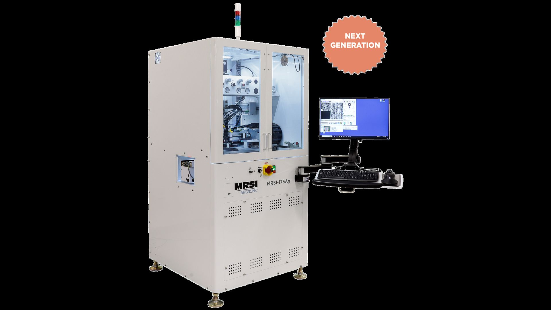 MRSI-175Ag is a servo-controlled X, Y, and Z dispensing platform