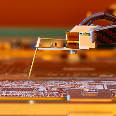 Automated flying probe for PCB test