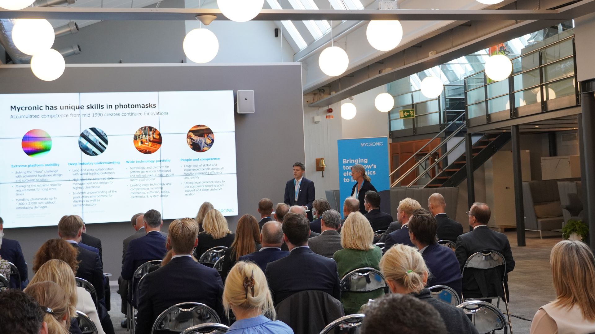 Presentationer från Mycronics kapitalmarknadsdag 2022